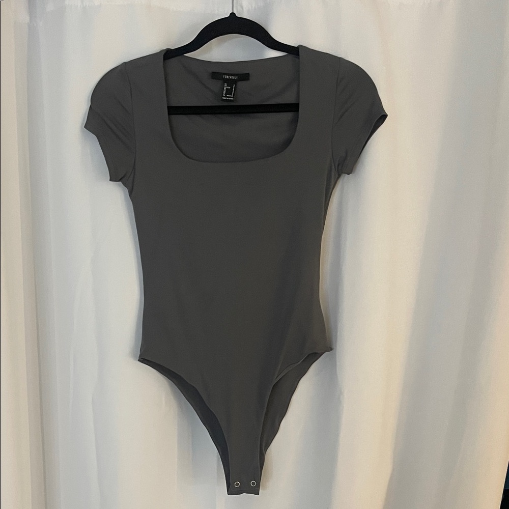Forever 21 Gray Bodysuit